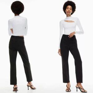 Aritzia Babaton Command Pants in Black Size 10